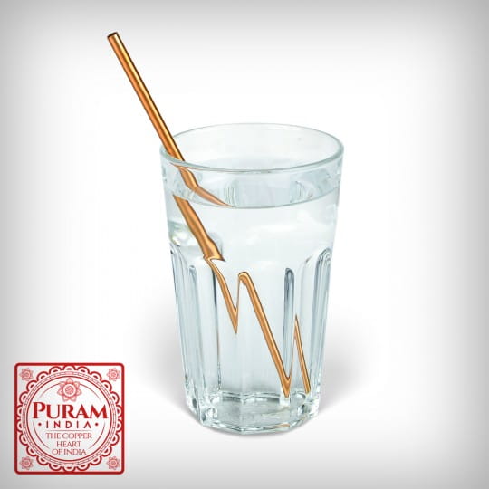 Miedziana SŁOMKA antybakteryjna