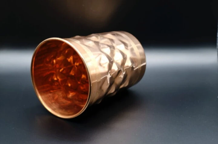 KUBEK miedziany diament, 270 ml