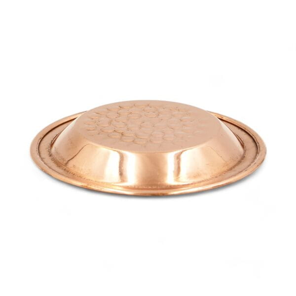 PRZYKRYWKA miedziana do kubka 270 ml - PASUJE DO KUBKA Z UCHEM