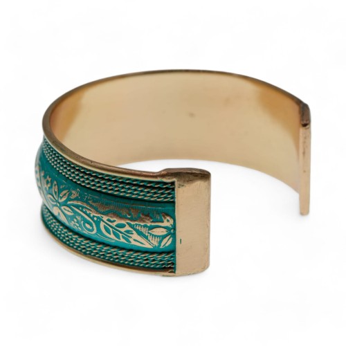 BRANSOLETKA miedziana Patyna