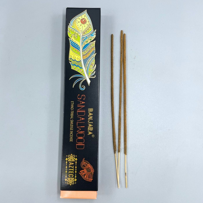 Kadzidełka w patyczkach PLEMIENNE Banjara - Drzewo Sandałowe, 15 g
