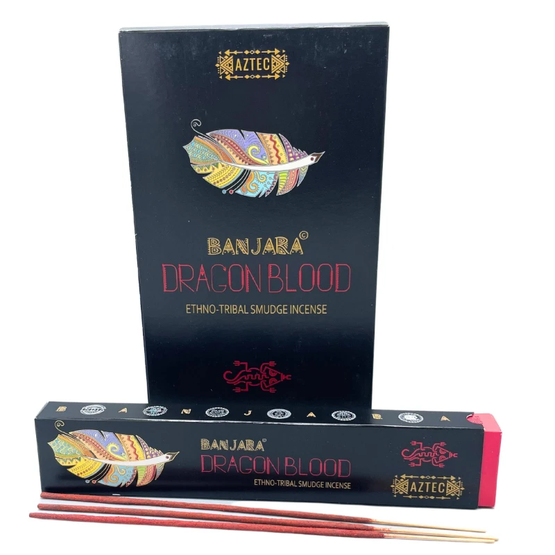 Kadzidełka w patyczkach PLEMIENNE Banjara - Dragon Blood, 15 g
