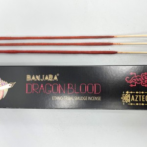Kadzidełka w patyczkach PLEMIENNE Banjara - Dragon Blood, 15 g