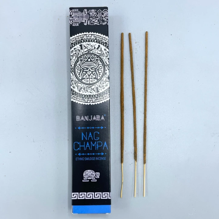 Kadzidełka w patyczkach PLEMIENNE Banjara - Nag Champa, 15 g