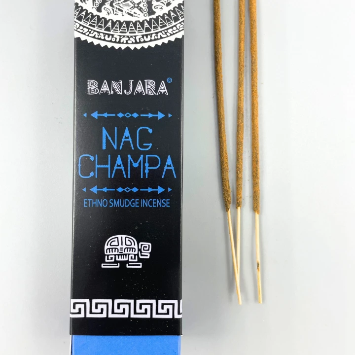 Kadzidełka w patyczkach PLEMIENNE Banjara - Nag Champa, 15 g