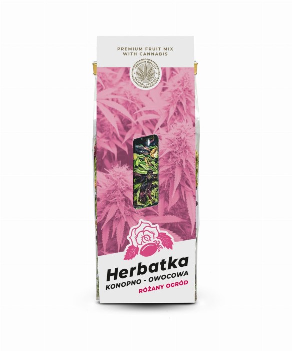 Konopno-Owocowa Herbatka "RÓŻANY OGRÓD"