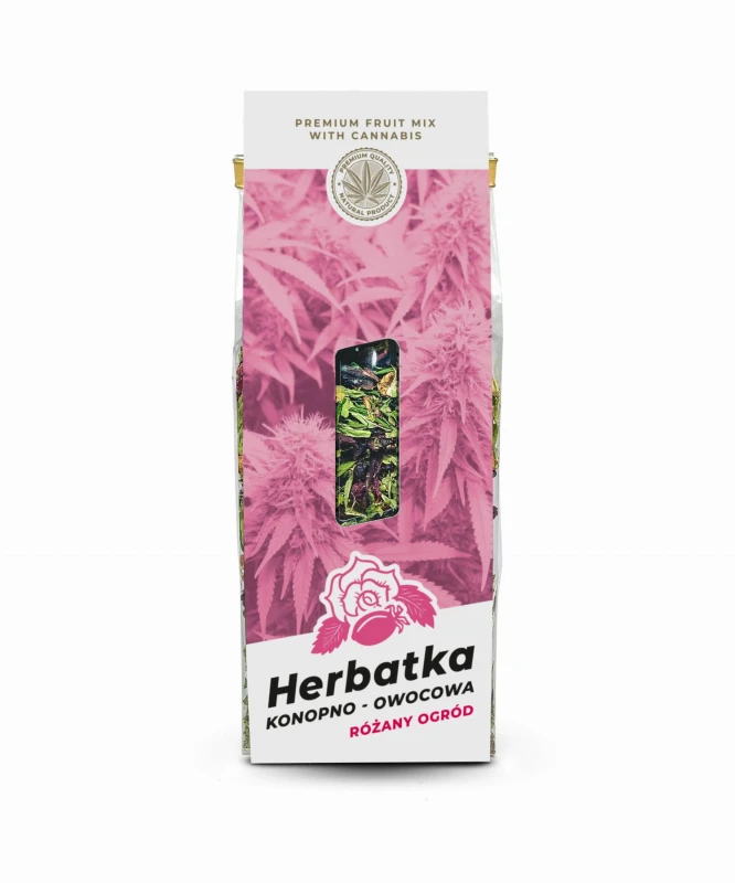 Konopno-Owocowa Herbatka "RÓŻANY OGRÓD"