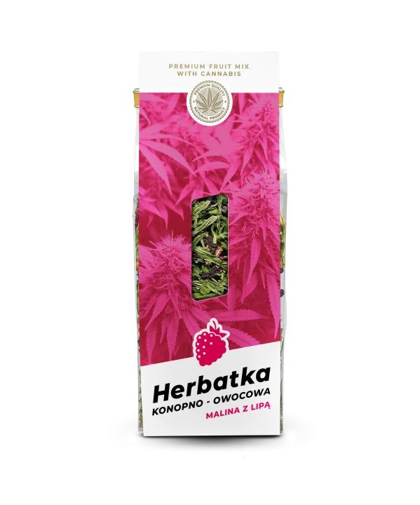 Konopno-Owocowa Herbatka "MALINA Z LIPĄ"
