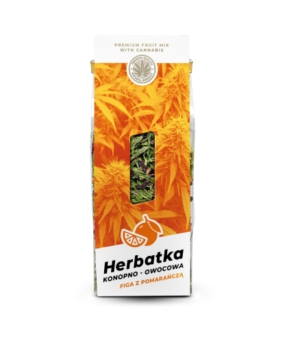 Konopno-Owocowa Herbatka "FIGA Z POMARANCZA"