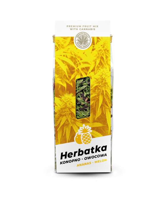 Konopno-Owocowa Herbatka "ANANAS-MELON"