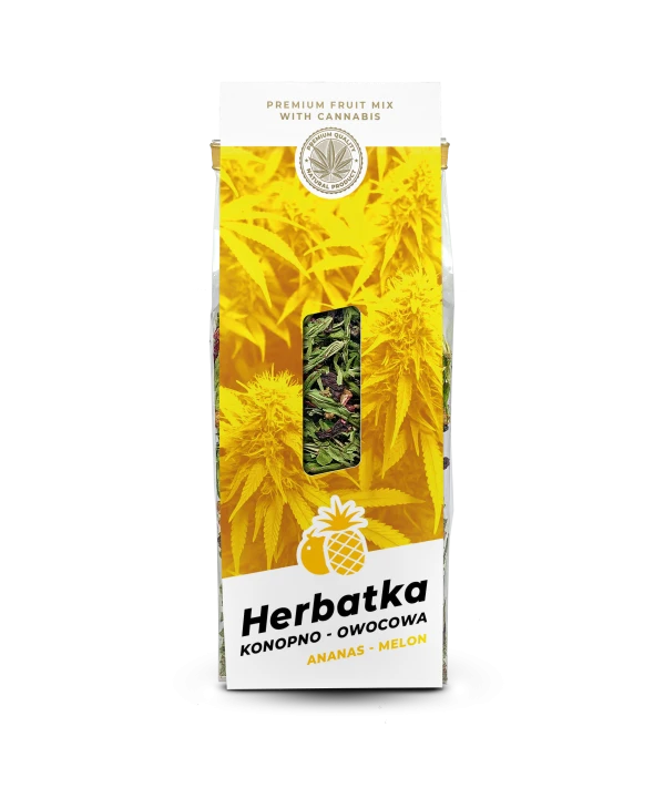 Konopno-Owocowa Herbatka "ANANAS-MELON"