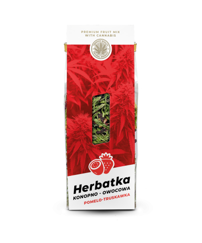 Konopno-Owocowa Herbatka "POMELO-TRUSKAWKA"