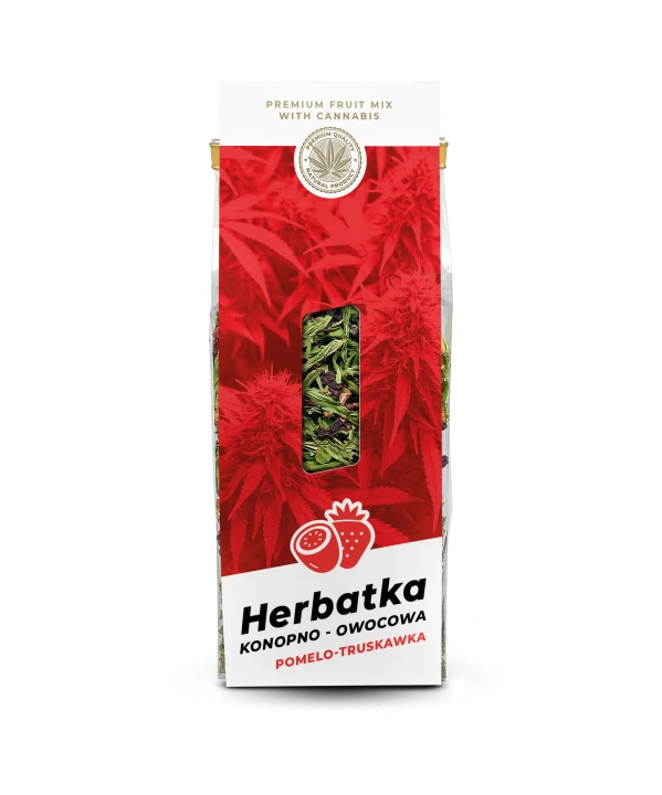 Konopno-Owocowa Herbatka "POMELO-TRUSKAWKA"