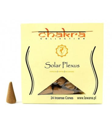 Kadzidełka Stożkowe Na 3. CZAKRĘ SPLOTU SŁONECZNEGO, 24 szt.