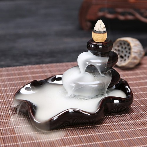 Kominek ceramiczny BackFlow - Kamienie i Basen