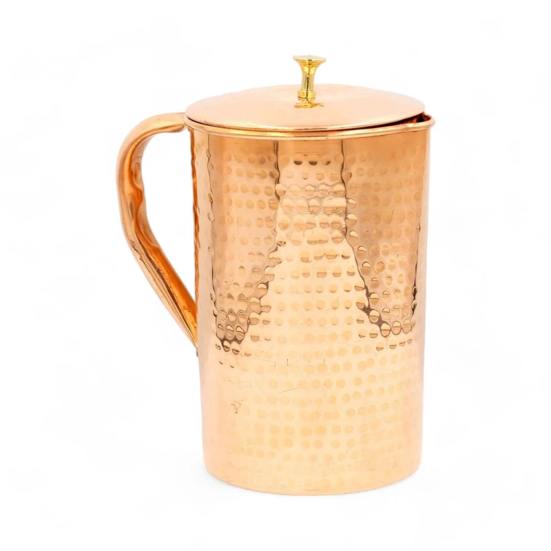 DZBANEK miedziany młotkowany 2l