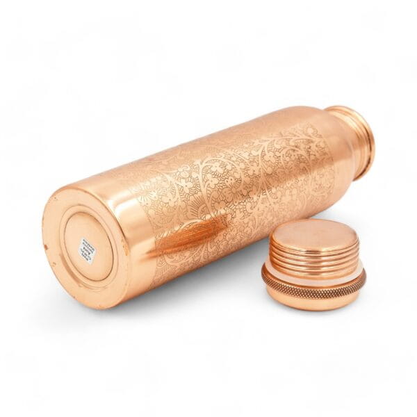 BUTELKA miedziana grawerowana, 1000ml