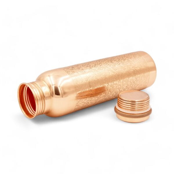 BUTELKA miedziana grawerowana, 1000ml