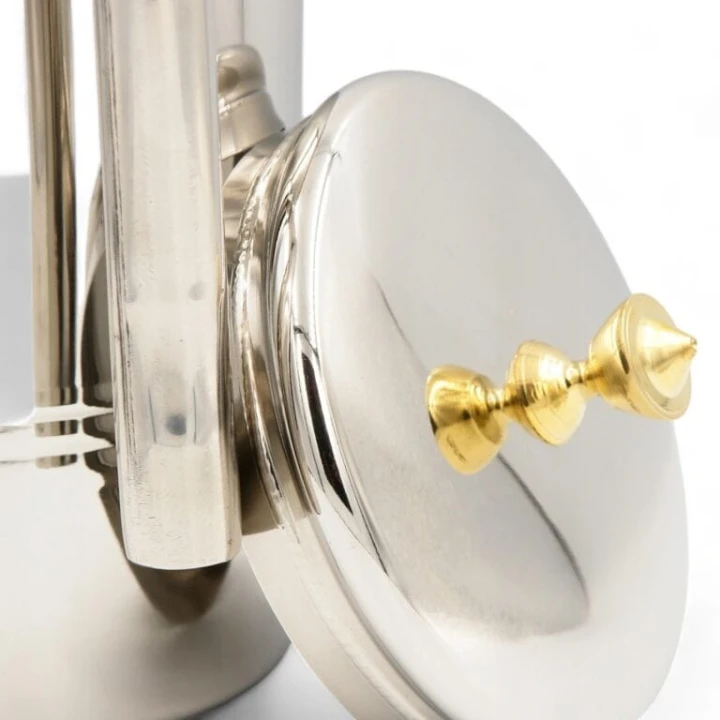 DZBANEK stalowy z miedzianym środkiem, 2l