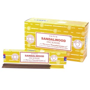 KADZIDEŁKA w patyczkach Satya - Drzewo Sandałowe, 15 g