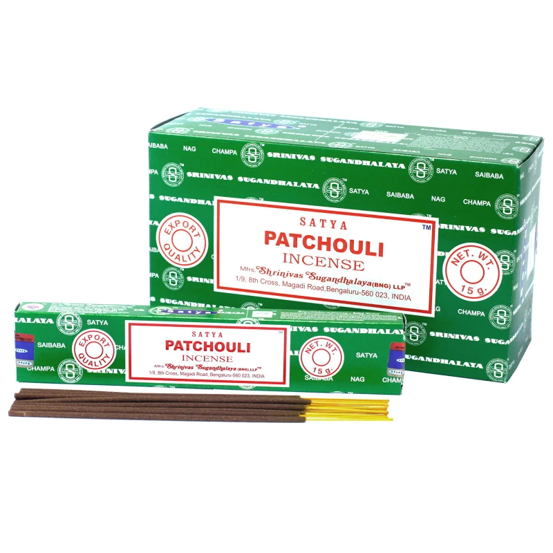 KADZIDEŁKA w patyczkach Satya - Paczula, 15 g