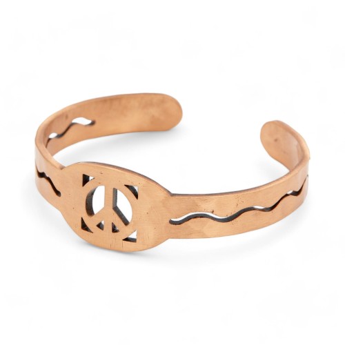 BRANSOLETKA miedziana PACYFA