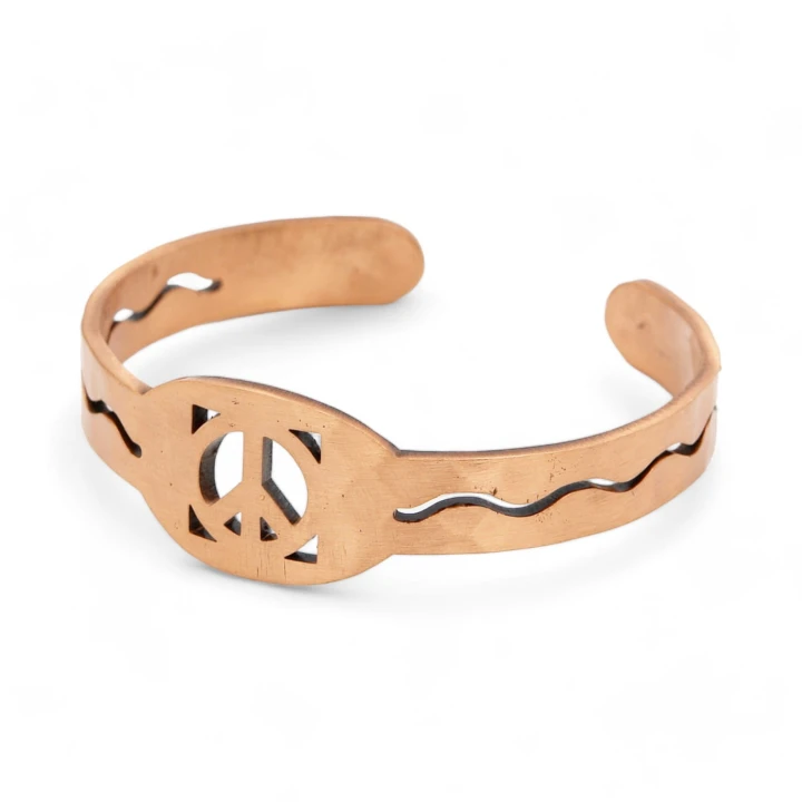 BRANSOLETKA miedziana PACYFA