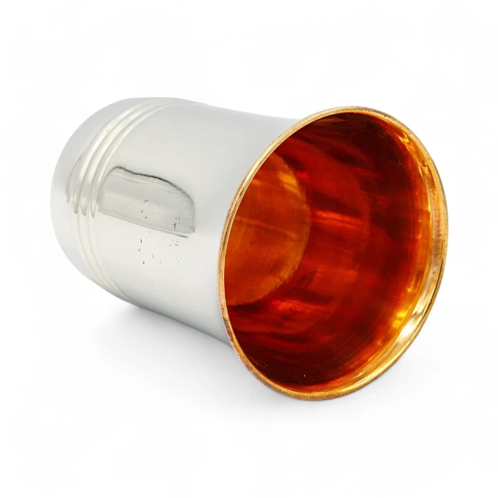 KUBEK stalowo-miedziany, 270 ml