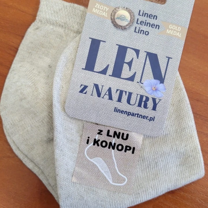 Skarpety z Lnu i Konopi, Duo - stopki