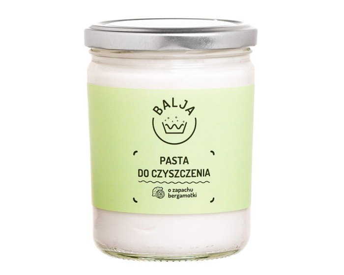 Pasta Do Czyszczenia ekologiczna, o zapachu bergamotki - 450 g