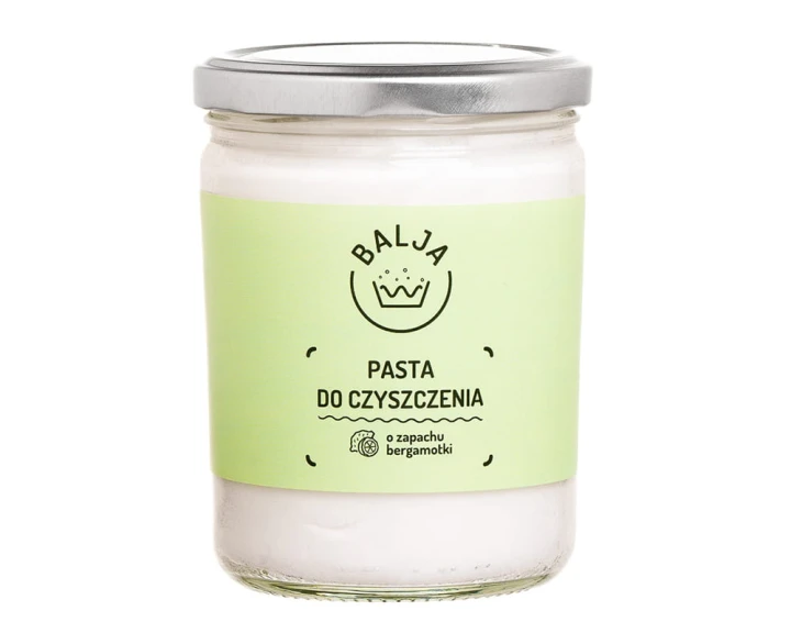 Pasta Do Czyszczenia ekologiczna, o zapachu bergamotki - 450 g