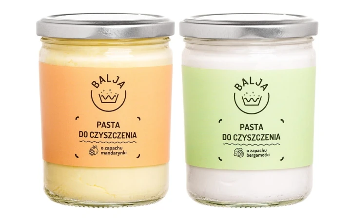 Pasta Do Czyszczenia ekologiczna, o zapachu bergamotki - 450 g