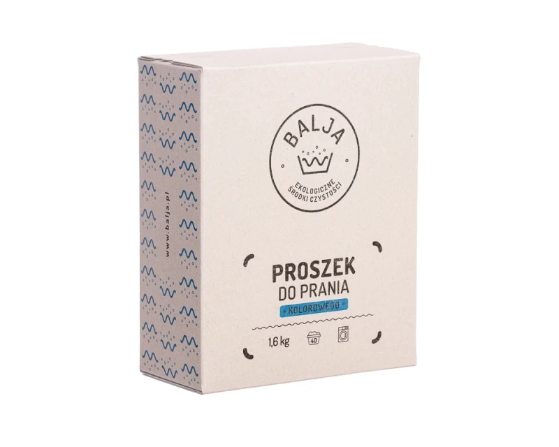 Proszek Do Prania KOLOROWEGO, ekologiczny 1,6 kg