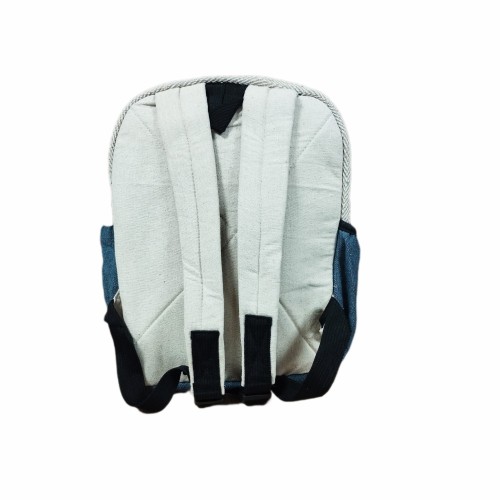 Plecak z konopi i bawełny - Drzewo Bodi, ŚREDNI