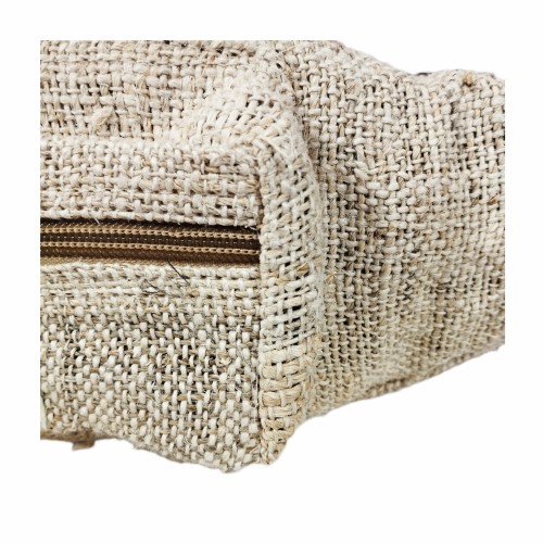 SASZETKA na biodra z konopi - torebka kolor NATURALNY