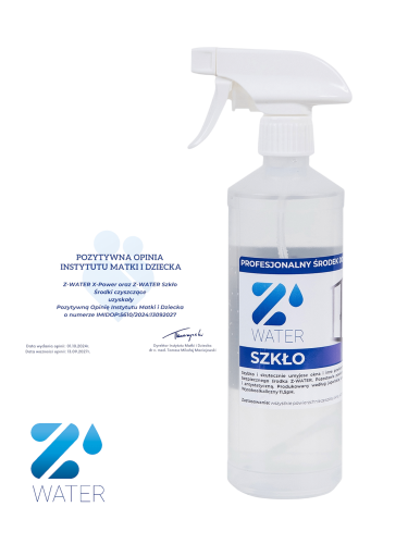 Z-Water płyn do czyszczenia SZKŁA I LUSTER, 500 ml