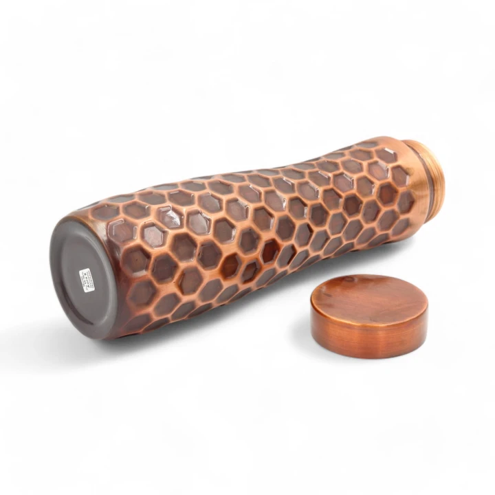 BUTELKA miedziana PLASTER MIODU, 1 l