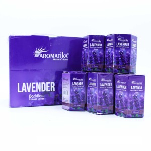 Kadzidełka Stożkowe Backflow Masala - Lawenda