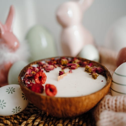 Świeca sojowa w KOKOSIE - Prosecco O'clock, 300 ml