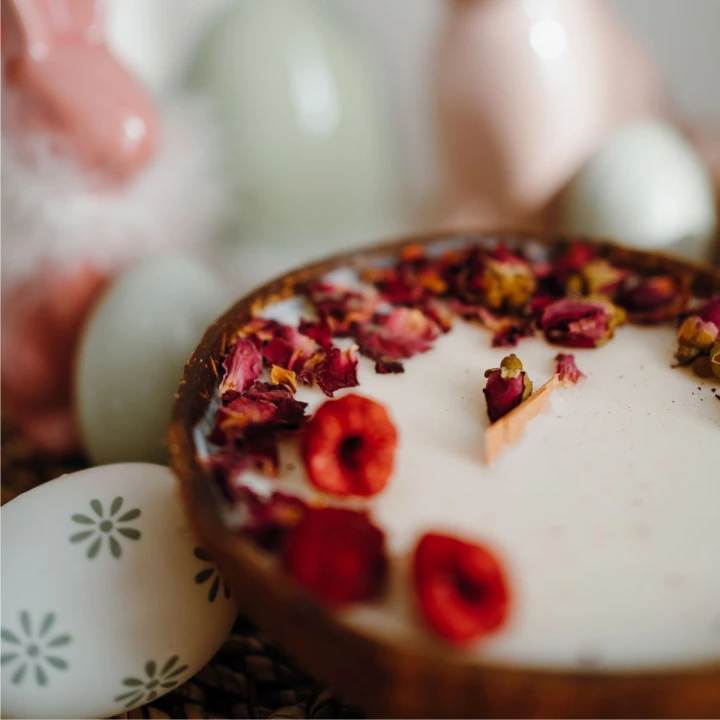 Świeca sojowa w KOKOSIE - Prosecco O'clock, 300 ml