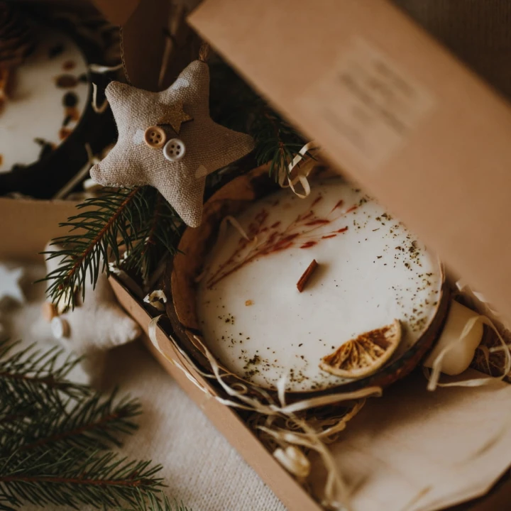 Świeca sojowa w KOKOSIE - Parzona Zielona Herbata, 300 ml