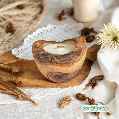 Sojowa Świeca Zapachowa w Drewnie DMR12