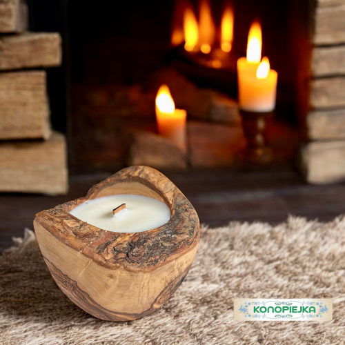 Sojowa Świeca Zapachowa w Drewnie DMR12