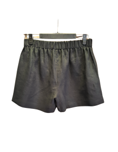 Lniane Spodenki, Szorty męskie - CZARNE