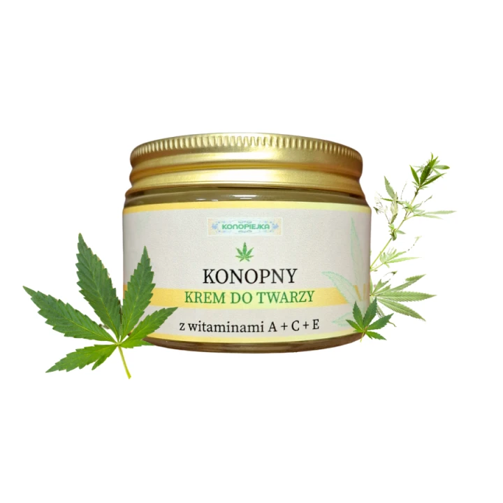 Krem KONOPNY do twarzy CBD