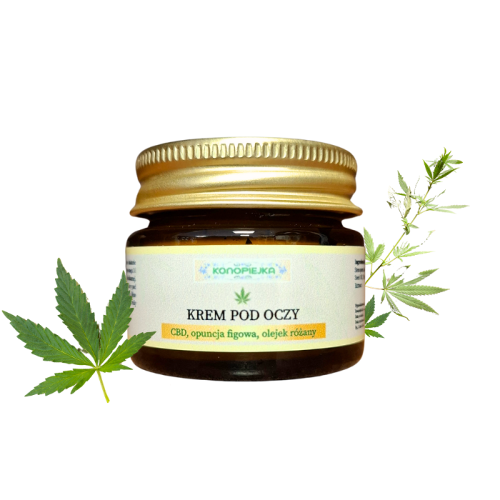 Krem pod oczy CBD przeciwstarzeniowy, 15 ml