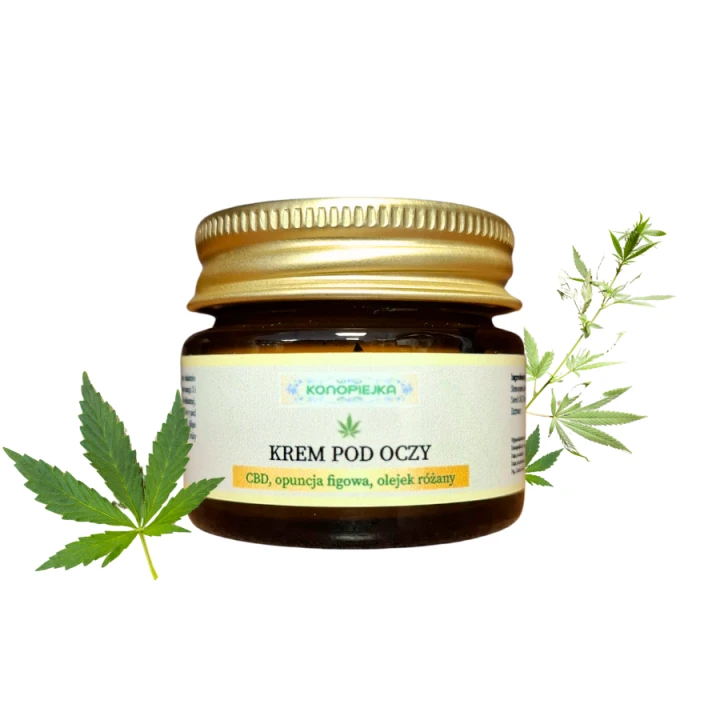 Krem pod oczy CBD przeciwstarzeniowy, 15 ml