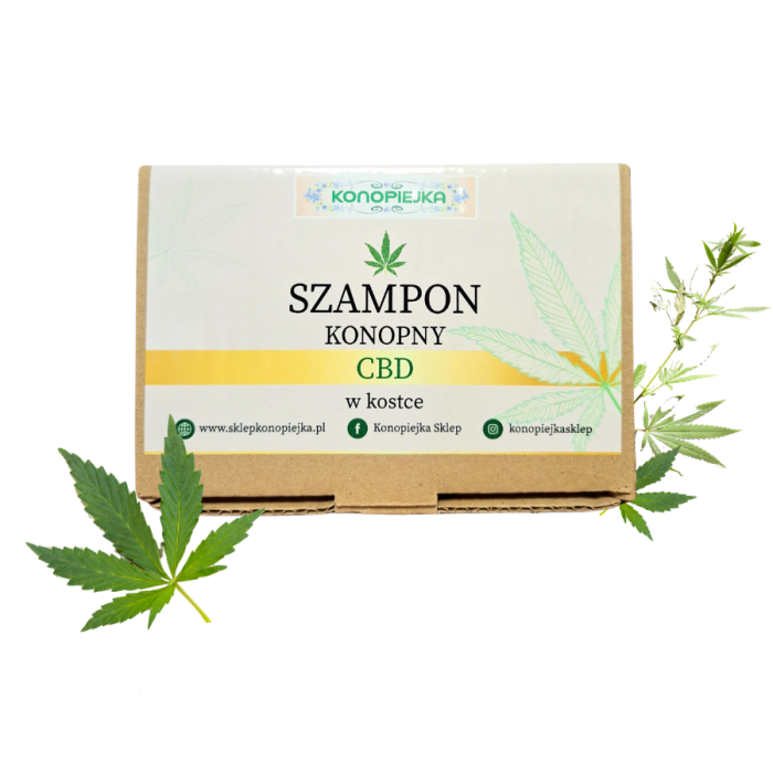 Szampon konopny CBD w kostce, 100 g