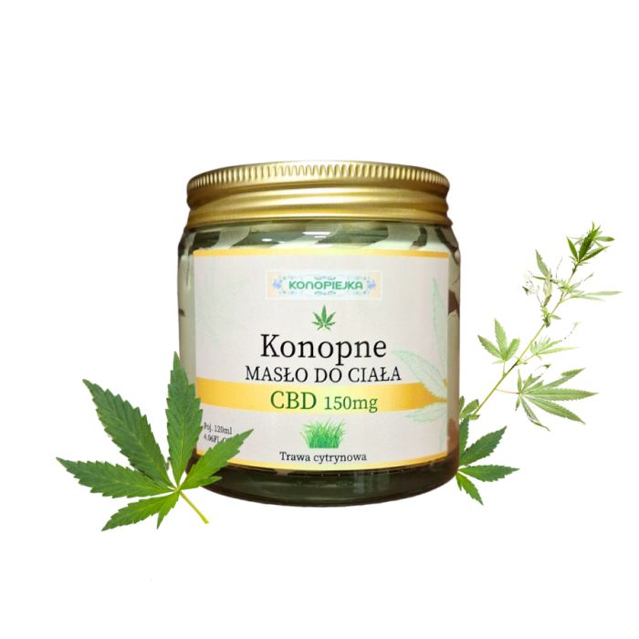 Masło CBD do ciała - TRAWA CYTRYNOWA