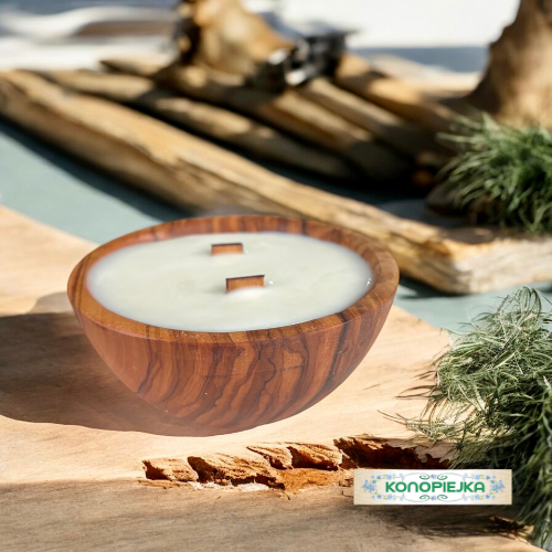 Sojowa Świeca Zapachowa w Drewnie DMI12